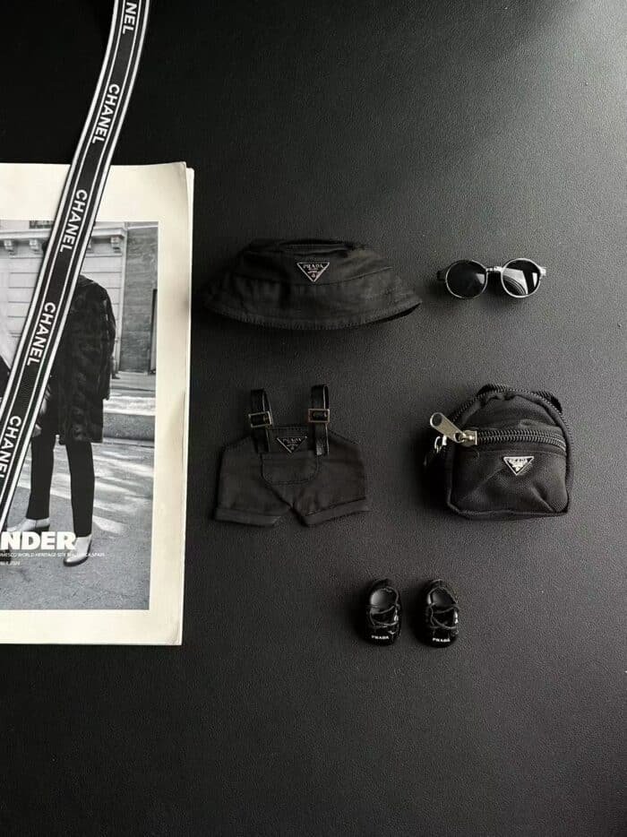 Labubu Chanel-Inspired Overalls - Image 2
