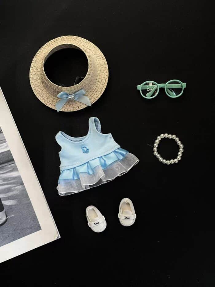 Labubu Dior-Inspired Summer Fashion Suit - Image 2