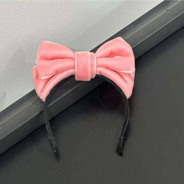 Labubu Pink Bow Headband - Image 1