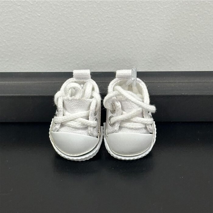 Labubu White Canvas Shoes - Image 1