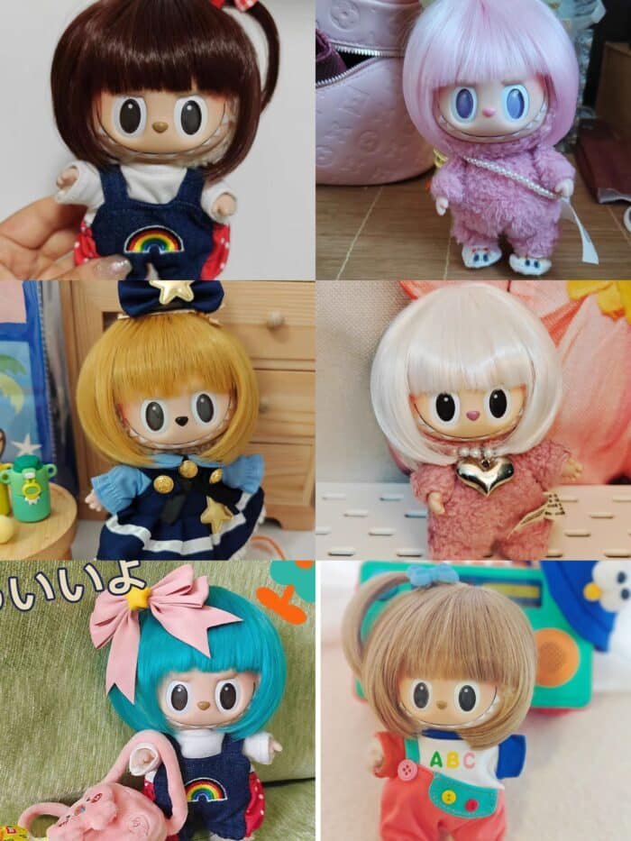 Labubu custom wigs(pre-sale) - Image 1